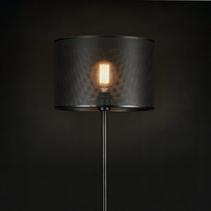 [lux.pro] Lampadaire Métal Noir E27 153 cm