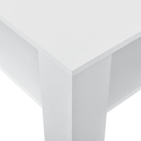 Table Basse de Salon Aachen 60 x 60 x 40 cm Blanc [en.casa] 