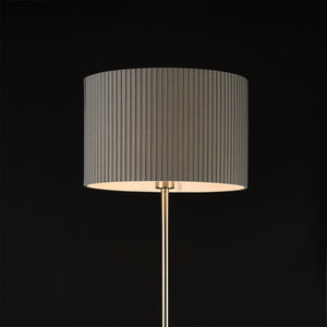 Vloerlamp staande lamp Coimbra 151xØ38 cm E27 grijs