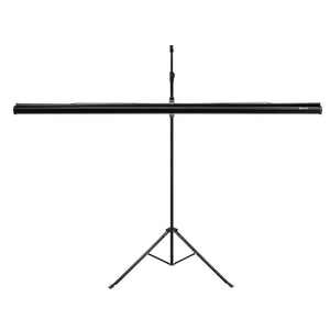 [in.tec] Écran de Projection Portable avec Support Trépied Réglable en Acier HD 3D Compatible 113 Pouces