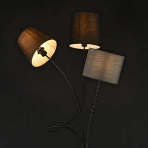 Vloerlamp staande lamp Treviso 146 cm meerkleurig 3xE14 
