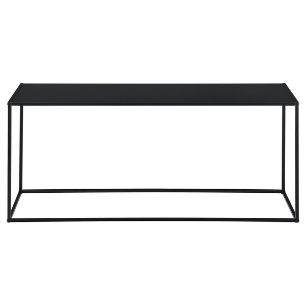 Table Console en Métal Plusieurs tailles Noir Mat [en.casa]