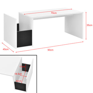 Table Basse pour Salon Bollnäs 90 x 45 x 35 cm [en.casa]