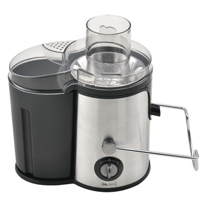 Sapcentrifuge juicer 600 Watt RVS zwart en zilverkleurig