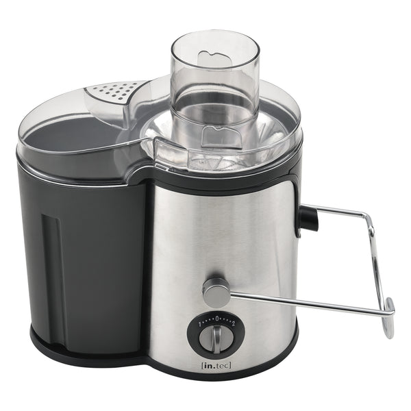 Sapcentrifuge juicer 600 Watt RVS zwart en zilverkleurig