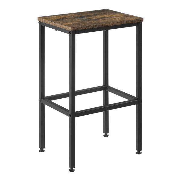 Lot de 2 Tabourets de Bar Örebro 65 x 40 x 30 cm Noir Effet Bois Foncé [en.casa]