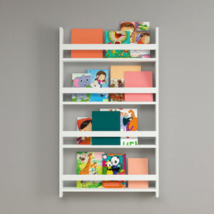 [en.casa] Wandplank wandrek Sotenäs 120x74x10 cm wit