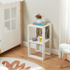 Table d'appoint carrée Thyholm 55 x 30 x 30 cm blanc [en.casa]