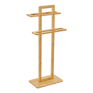 [en.casa] Handdoekrek Træna 85x33,5x20 cm bamboe