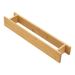 Porte-serviettes Timrå mural à coller bambou [en.casa]