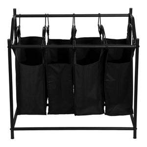 Panier à linge Vamdrup à 4 compartiments capacité 18 litres [en.casa]