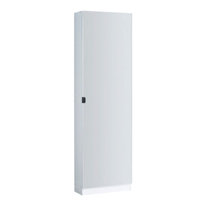 [en.casa] Schoenenkast Meura 160x48x20 cm wit