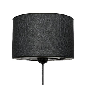 Lampadaire Malmesbury 145 x 40 x 40 cm E27 noir [lux.pro]