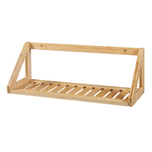 [en.casa] Wandplank set van 2 Gjerdrum 43x15x15 cm bamboe