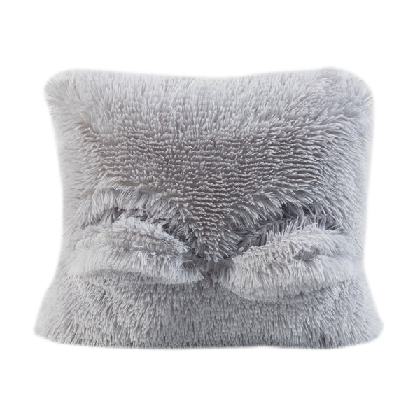 Coussin chauffant électrique Capurso avec deux ouvertures 100 W 40 x 40 x 10 cm gris [en.casa]