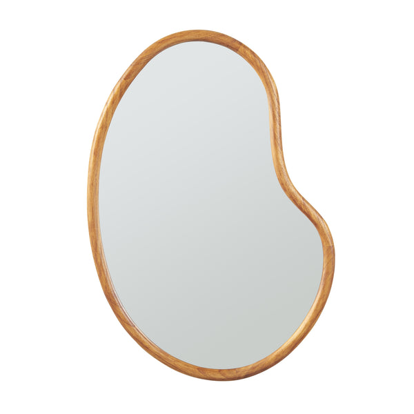[en.casa] Wandspiegel Jokioinen 75x55 cm eikenkleurig