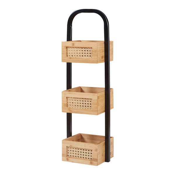 Staand rek Tervola badkamerrek 73x23x18,5 cm [en.casa]