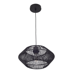 Suspension Amersham E27 noir lux.pro