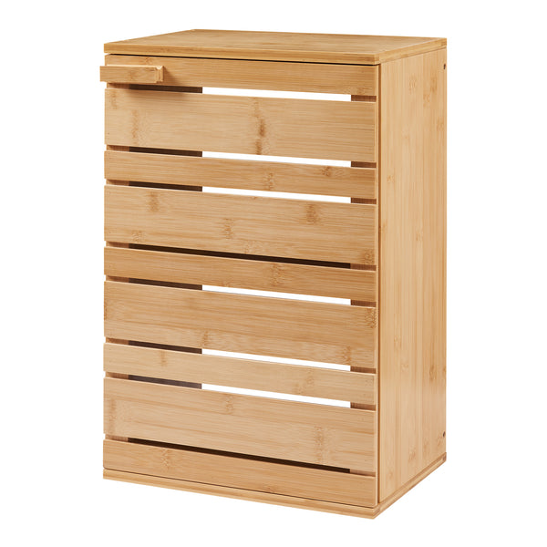 Armoire murale de salle de bain Epind bambou 50 x 33 x 20 cm naturel [en.casa]