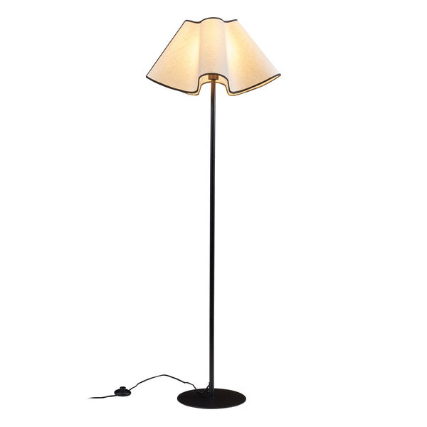  Lampadaire Ashton hauteur 153 cm noir / blanc lux.pro

