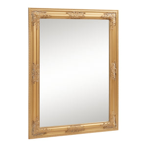 Miroir mural Punkalaidun au style baroque 80 x 60 cm or [en.casa] 