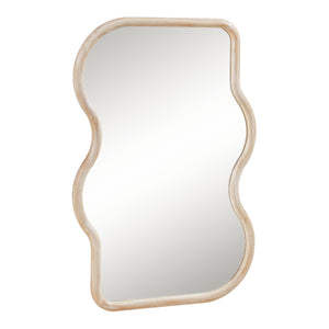 Wandspiegel Bellerirnu 90x60 cm sonoma eikenkleurig [en.casa]