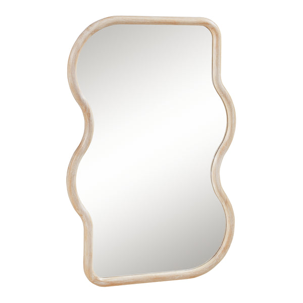 Wandspiegel Bellerirnu 90x60 cm sonoma eikenkleurig [en.casa]