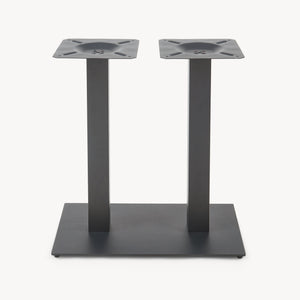 Tafelonderstel Vadejord verstelbaar 70x40x73 cm zwart [en.casa]