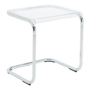 Table d'appoint Brosa 44 x 37 x 48 cm transparent [en.casa] 