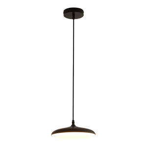 Hanglamp Oupilu 12 geïntegreerde leds 120 cm zwart en wit lux.pro
