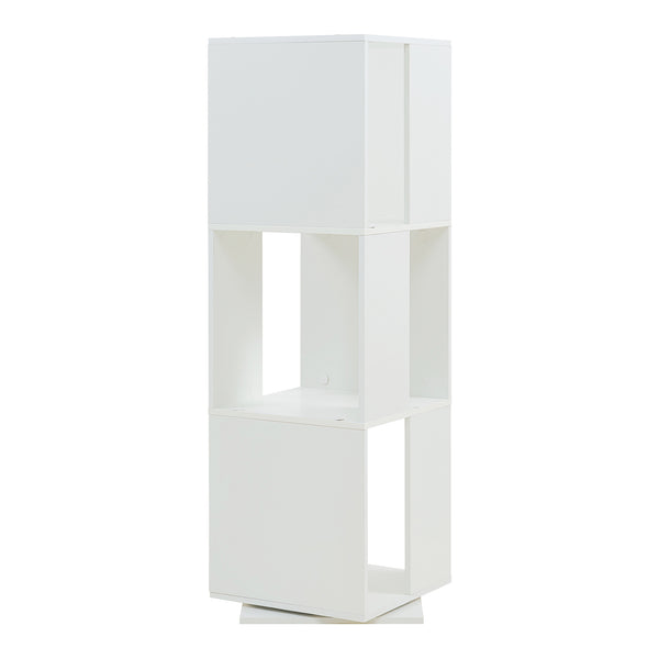 Boekenkast Fjelmarirg 109x34x34 cm wit [en.casa]