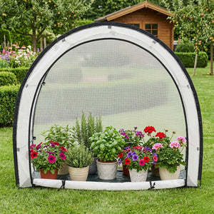 Plantenkas Larshasas 180x80x170 cm trasparant [en.casa] 