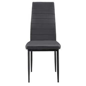 Eetkamerstoel Graz 96x43x52 cm kunstleer set van 2 - 3 varianten