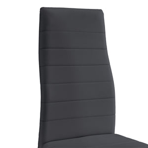 Eetkamerstoel Graz 96x43x52 cm kunstleer set van 2 - 3 varianten