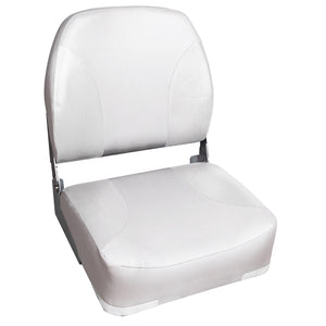 Siège Pilot de Bateau Similicuir Métal Plastique 42x39x51 cm Plusieurs Couleurs [pro.tec]
