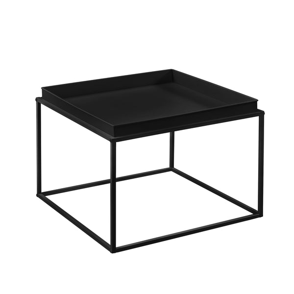 Set de 2 Tables Basses Tailles Différents avec Plateau Amovible [en.casa]
