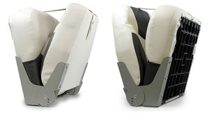 Bootstoel opvouwbaar set van 2 kunstleer - 2 varianten