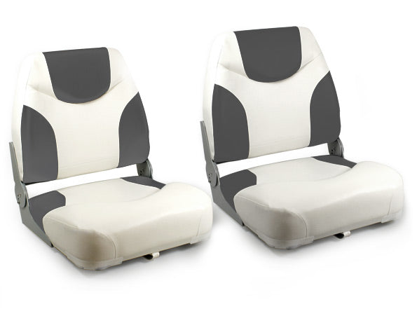 Bootstoel opvouwbaar set van 2 kunstleer - 2 varianten