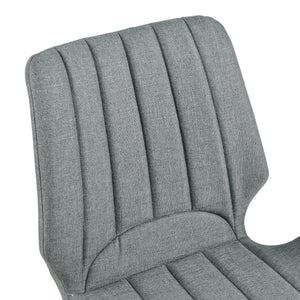 [en.casa] Lot de 2 Chaise de Cuisine Salle à Manger Bureau pour Restaurants Pieds en Métal 77 x 57,5 x 46 cm