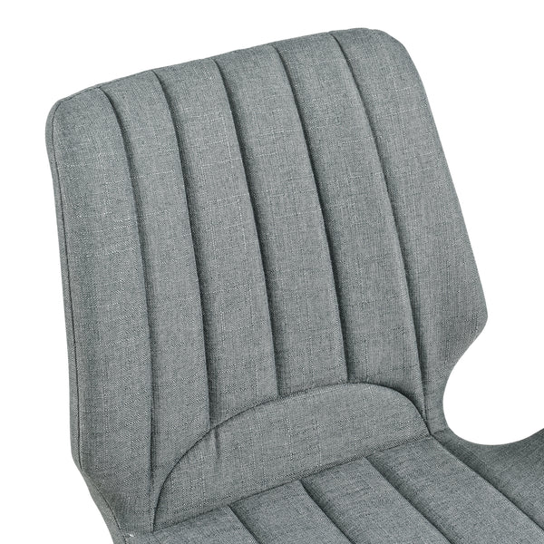 [en.casa] Lot de 2 Chaise de Cuisine Salle à Manger Bureau pour Restaurants Pieds en Métal 77 x 57,5 x 46 cm