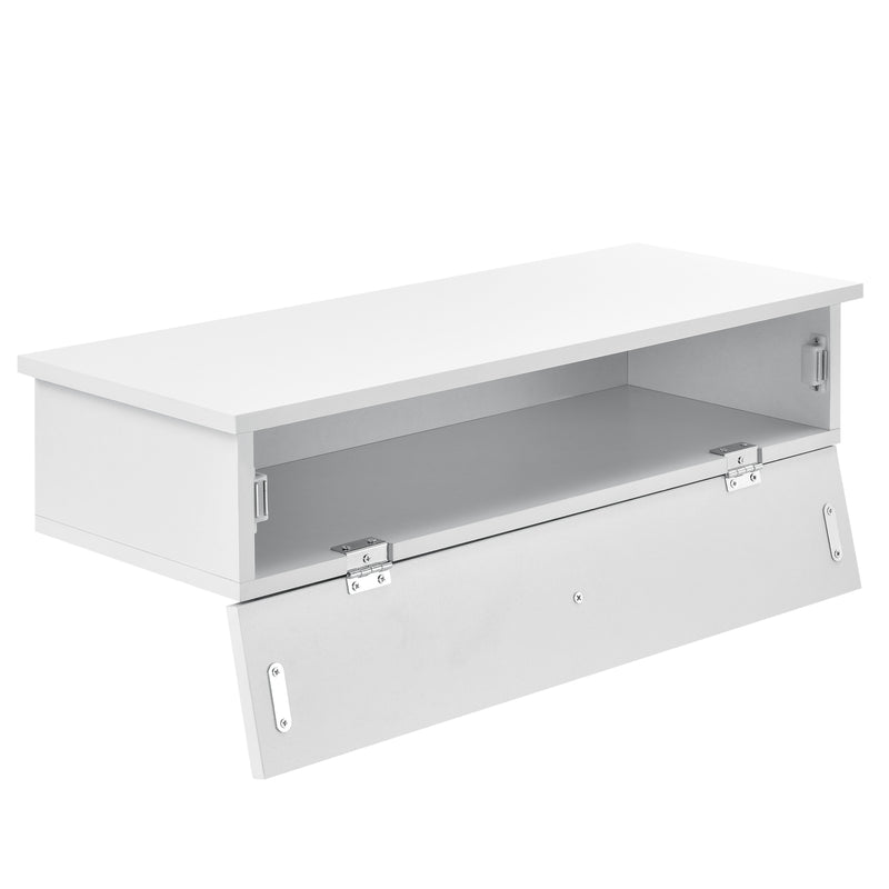 Maatschets [en.casa] Wandplank met deur 2 stuks set - verschillende kleuren