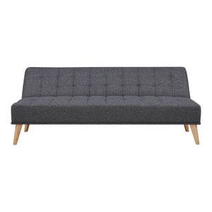 Slaapbank Pukkila 180x86x81 cm Textiel [en.casa]