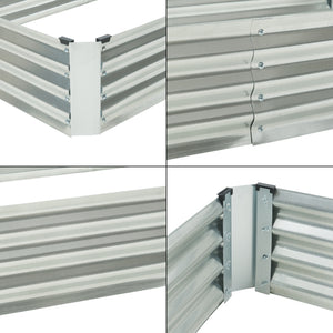 Jardinière surélevée avec film de serre Balsonaro 186 x 96 x 98 cm [en.casa]