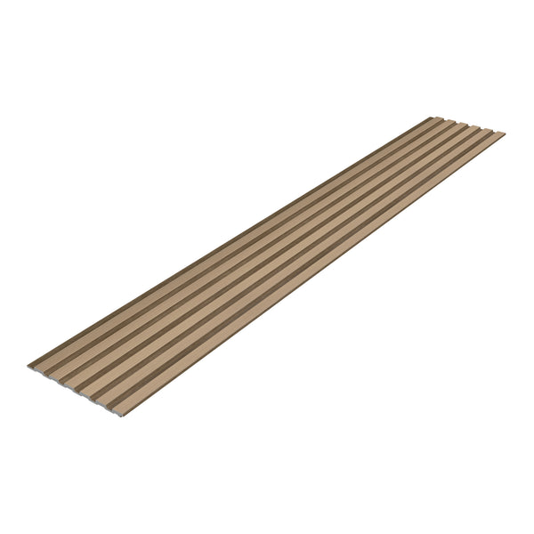 Wandpanelen Borger 3D set licht eikenkleurig 195x30 cm NEU.HOLZ
