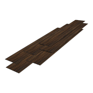 Set de panneaux muraux 3D Boxtel+Bronckhorst 195 x 32 cm NEU.HOLZ