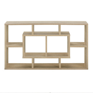 Wandrek 8 vakken muurkast 85x16x47,5 cm sonoma eiken