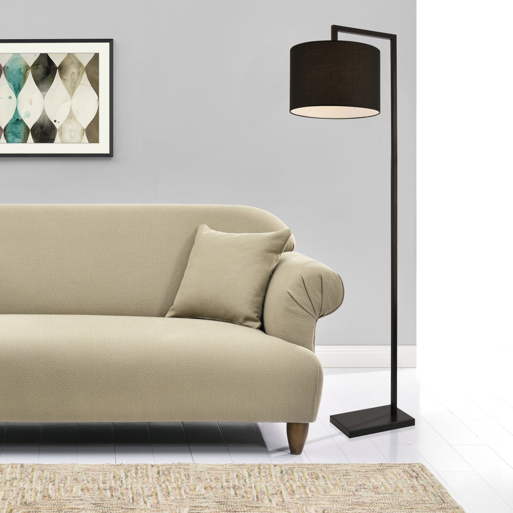 Vloerlamp staande lamp Dusseldorf 161 cm E27 zwart