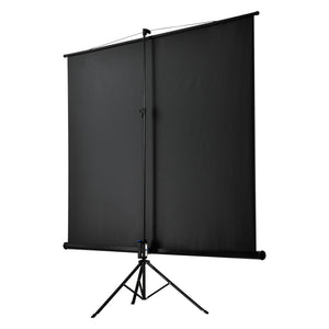 [in.tec] Écran de Projection Portable avec Support Trépied Réglable en Acier HD 3D Compatible 113 Pouces