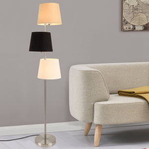 Vloerlamp staande lamp 149 cm Braga 3xE14 meerkleurig