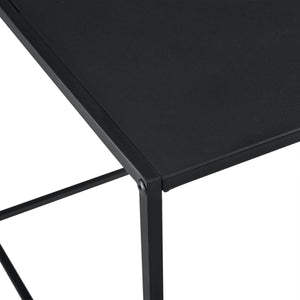 Table Console en Métal Plusieurs tailles Noir Mat [en.casa]